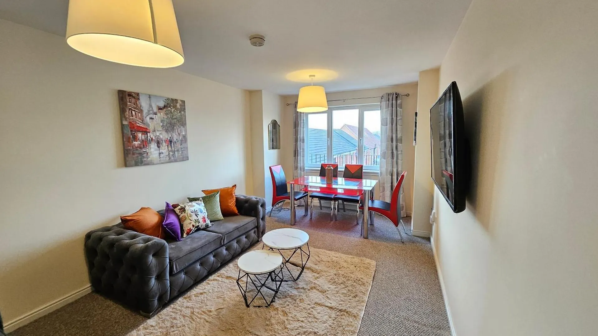 アパート 2 Bed Apt, 4 Beds With Parking エディンバラ